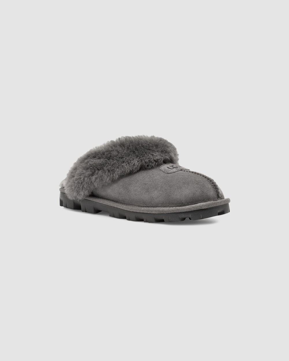 Ugg coquette slipper grey hot sale