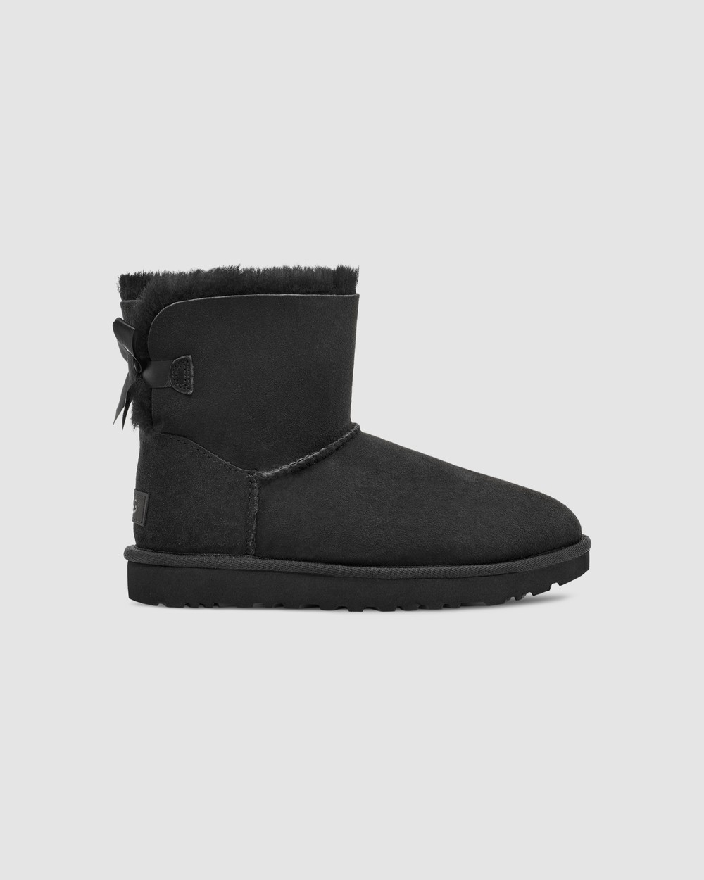 Ugg mini bailey hot sale bow ii black