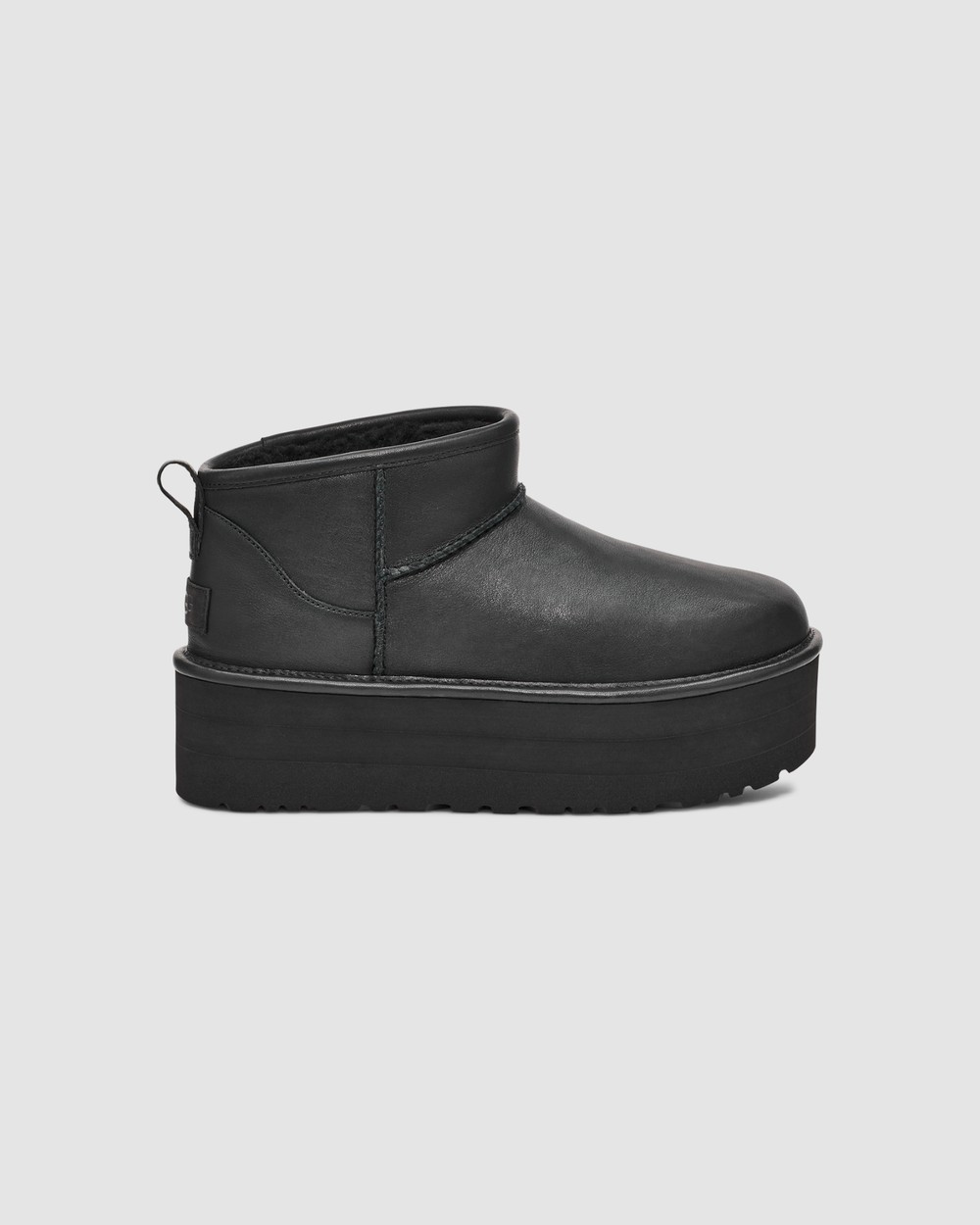 UGG classic mini leather boots