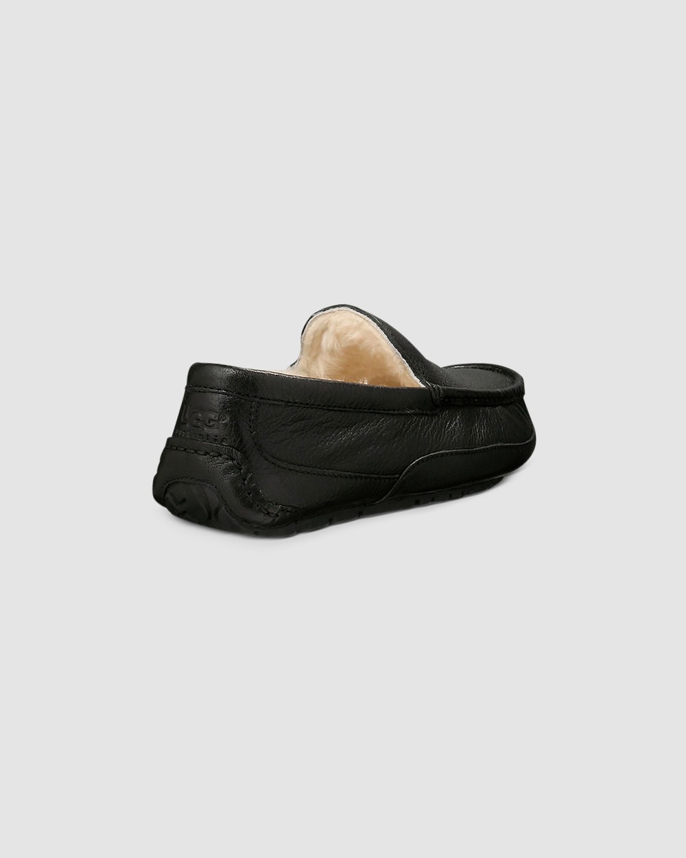Ugg ascot leather slipper sale sales