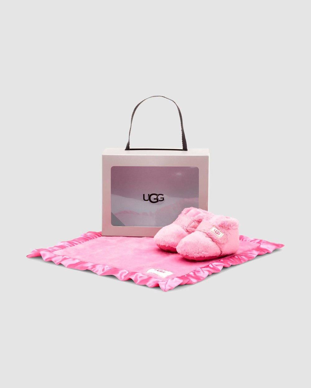Ugg bixbee bootie and lovey hot sale blanket