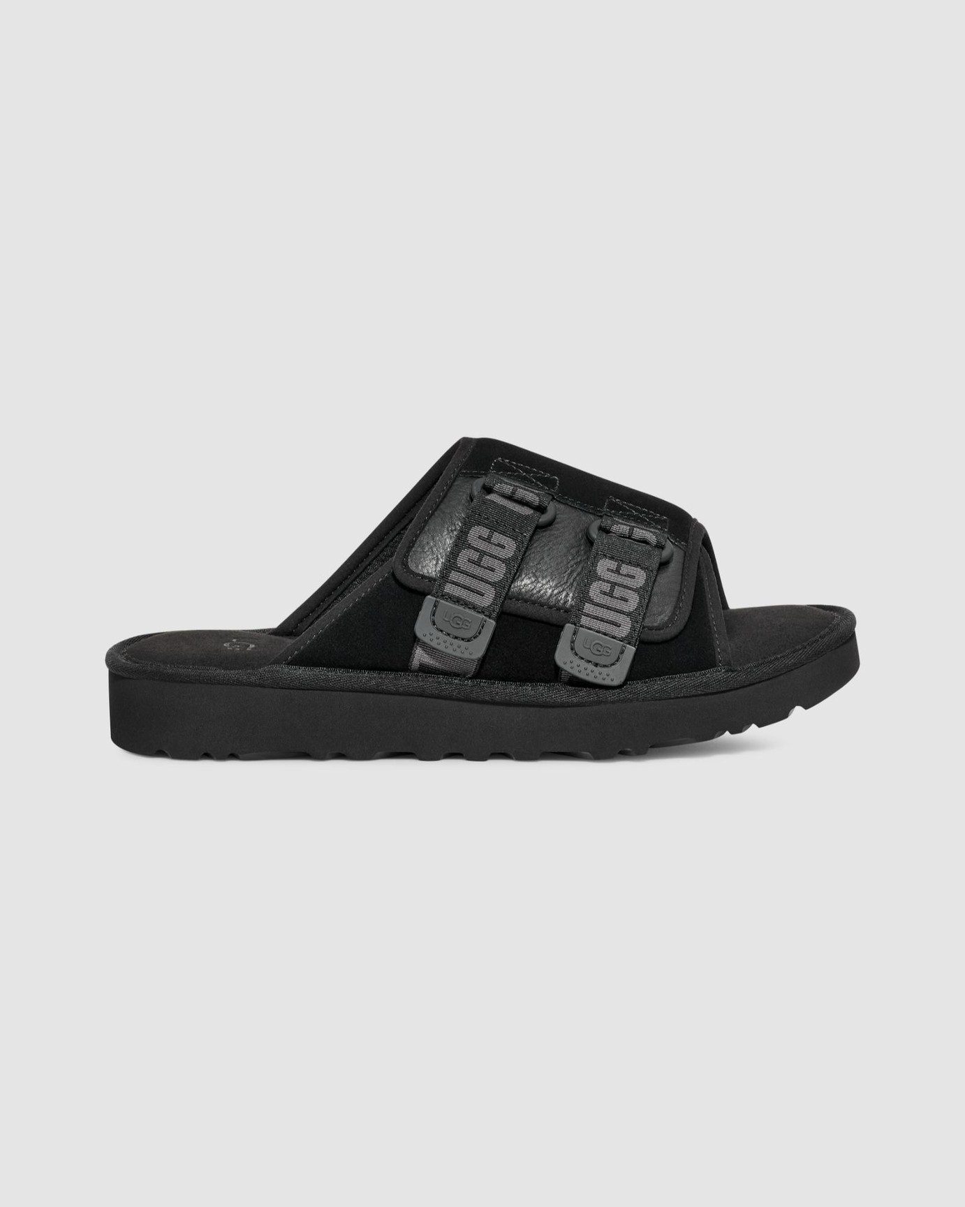 Men s Goldencoast Strap Sand Santorini Slide UGG