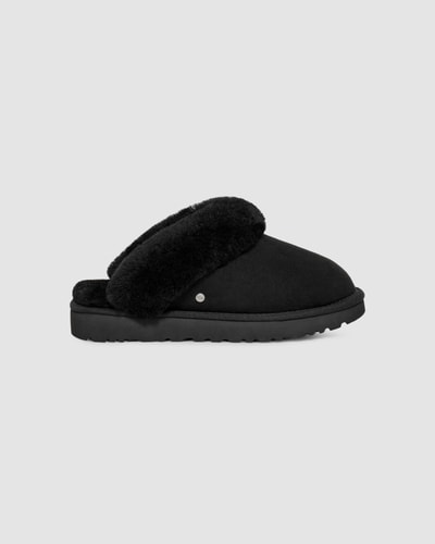 Black on sale ugg slides