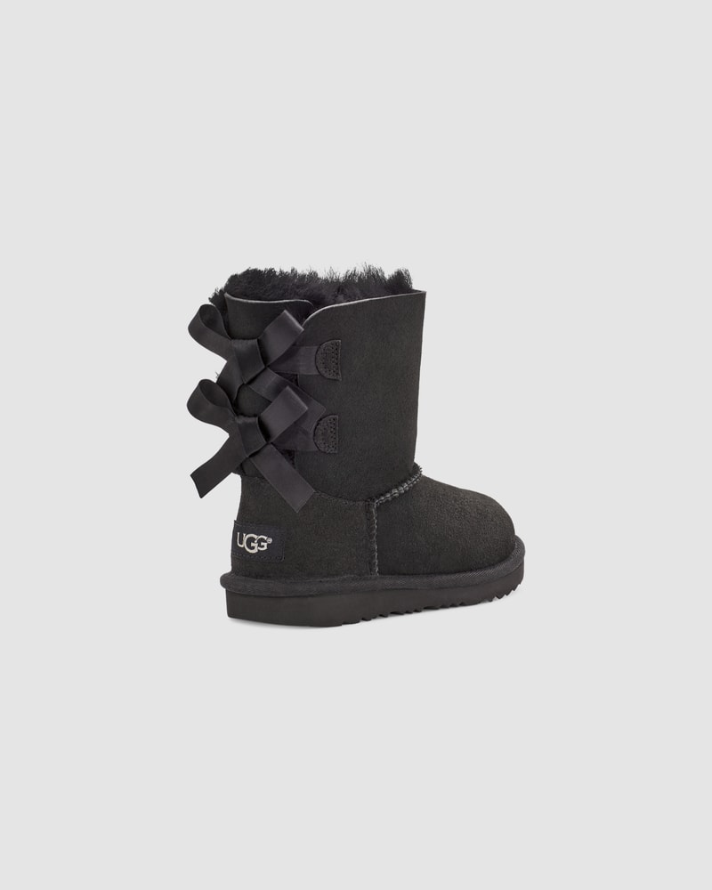 Black ugg boots bows deals
