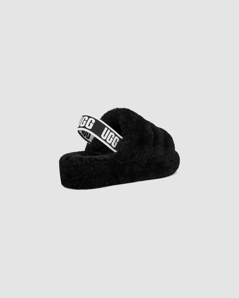 Ugg fluff yeah shop slide black multi