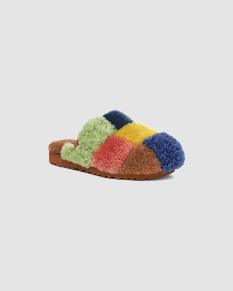 Multi color uggs hotsell slides
