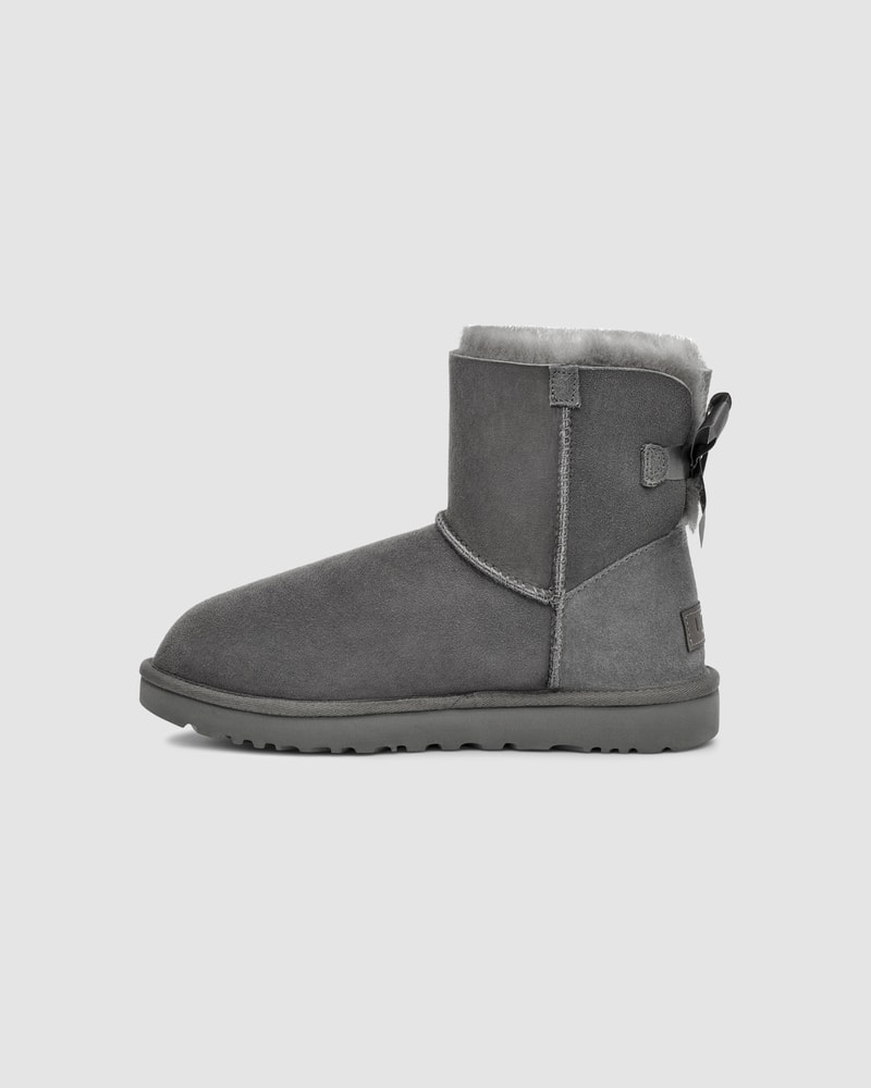 Ugg bow grey hotsell