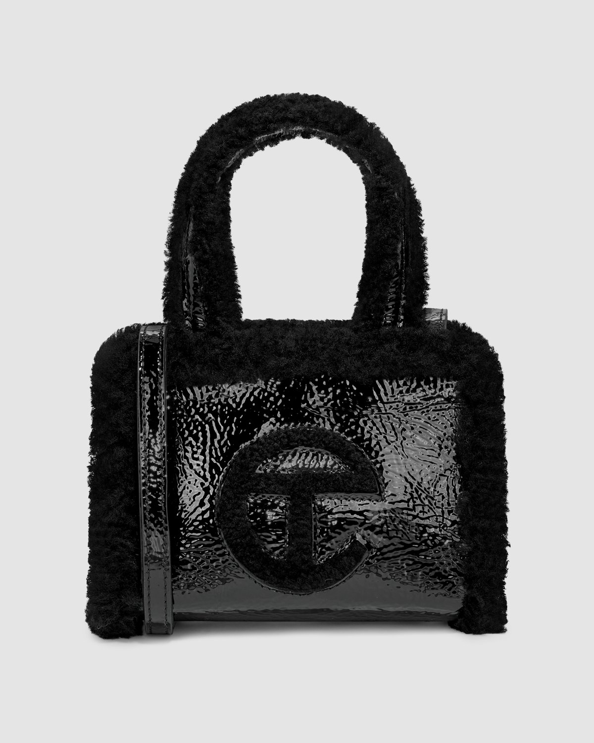UGG X TELFAR SMALL SHOPPER ブラック UGG x TELFAR Small Shopper Crinkle - Black