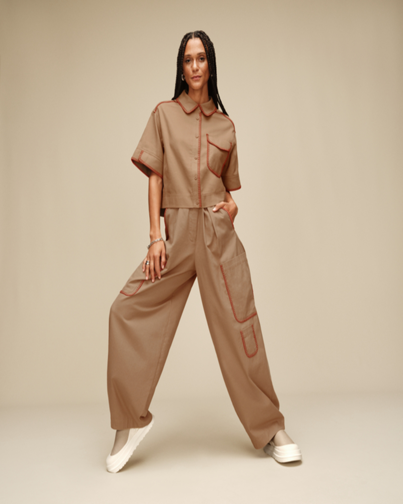 Women's Nathalia Button Up Top