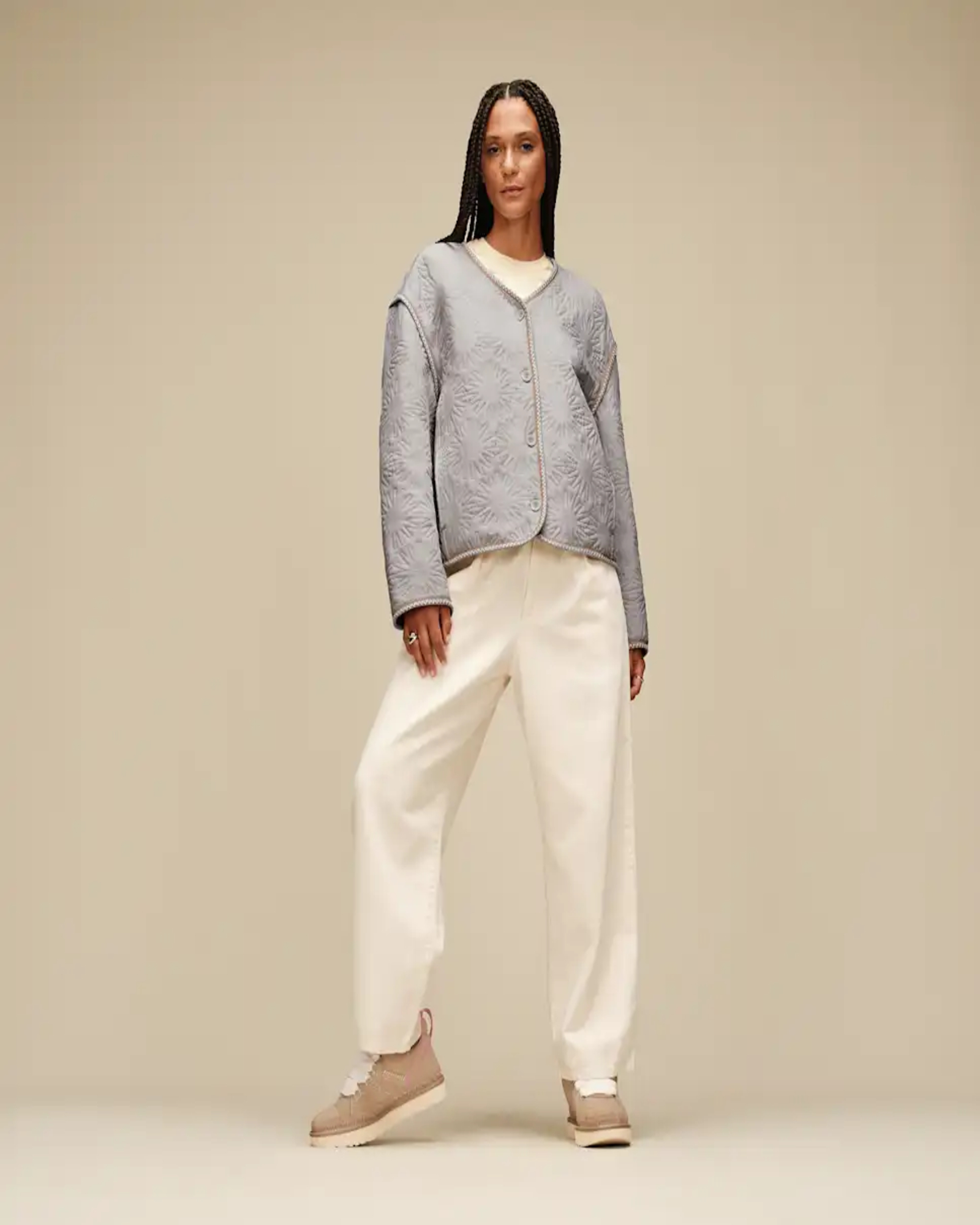 All Gender Sun Quilted Jacket