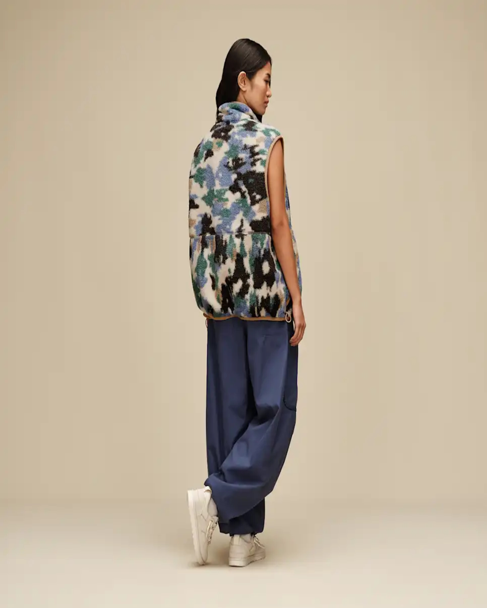 All Gender Sun Splatter Reversible Vest