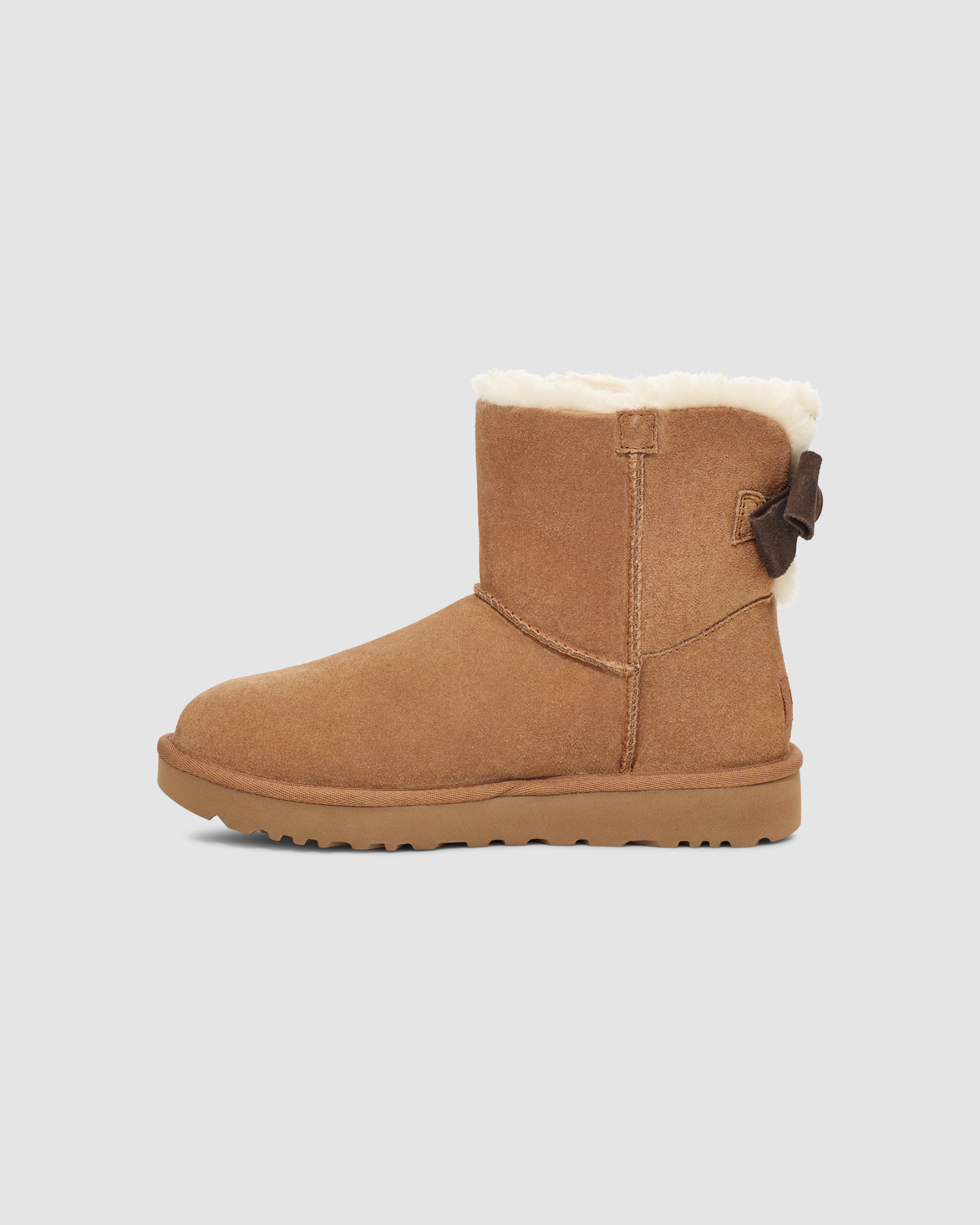 Mini Bailey Suede Bow