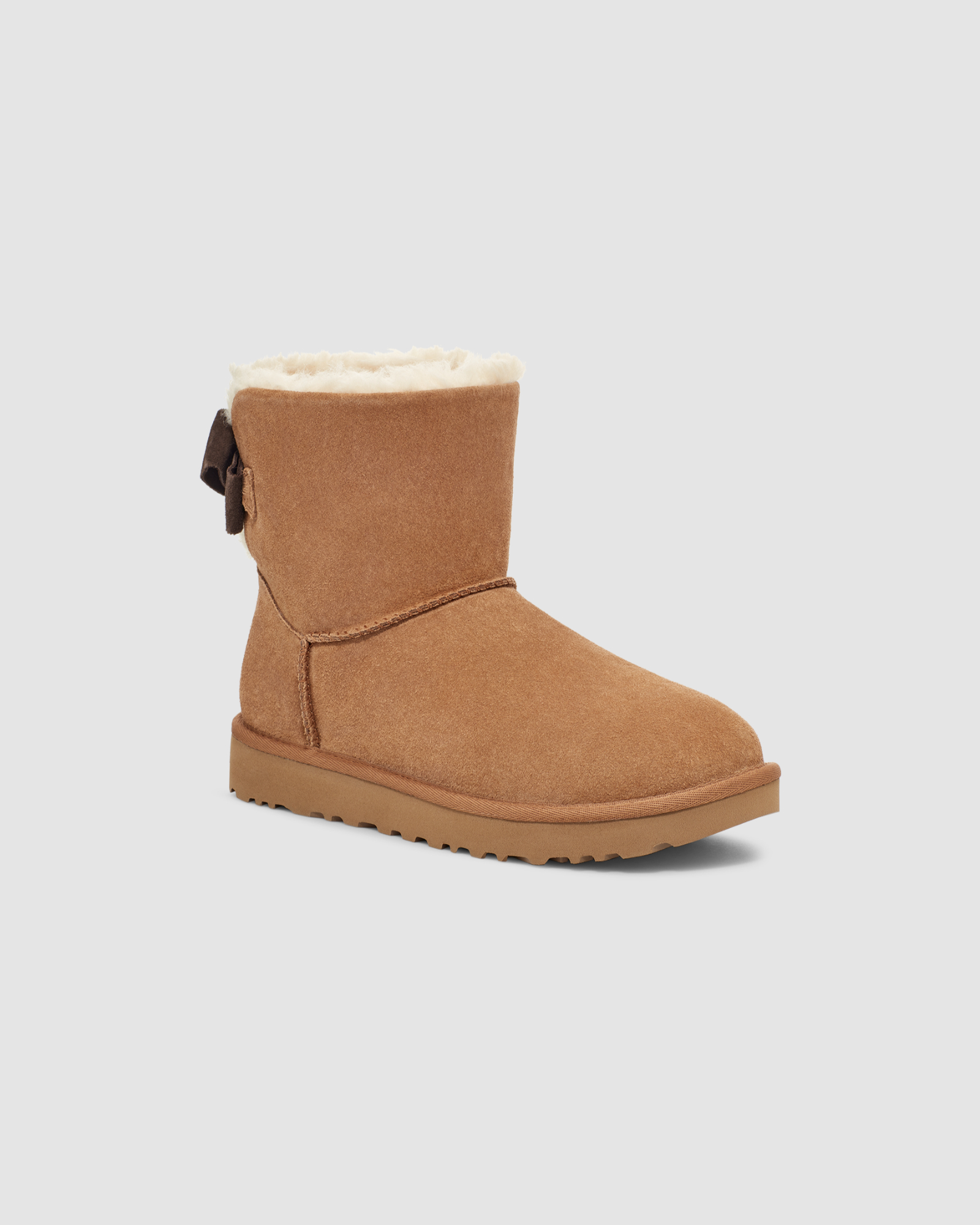 Mini Bailey Suede Bow