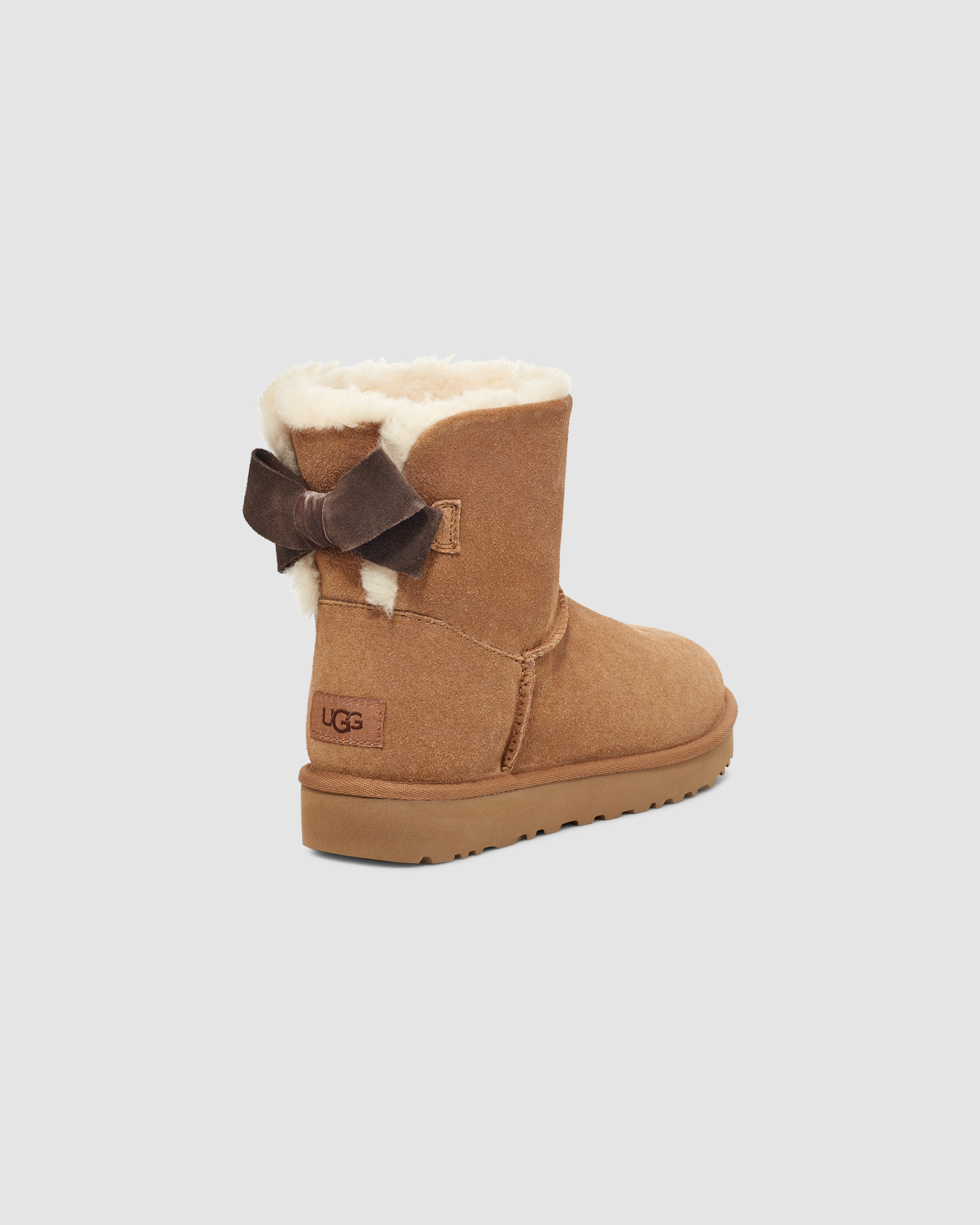 Mini Bailey Suede Bow