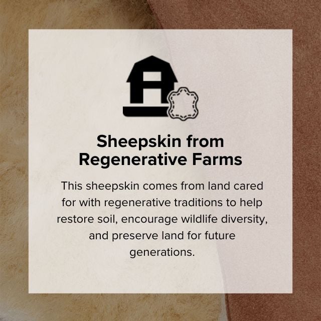 Sheepskin from Regenerative Farms