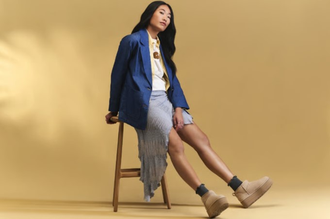 Playful Ruffle Skirts for relaxed chic