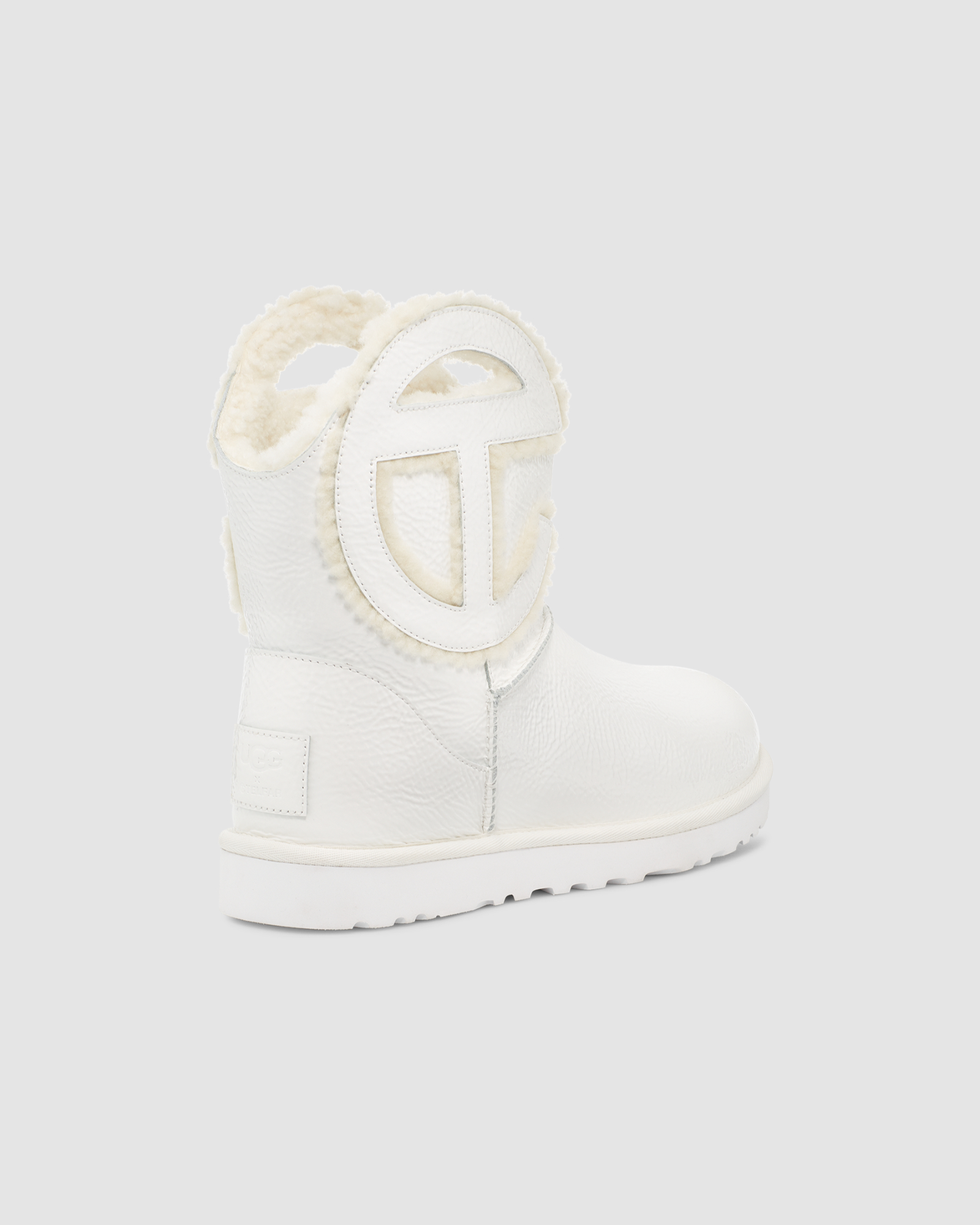 UGG X Telfar Logo Mini Crinkle White | UGG