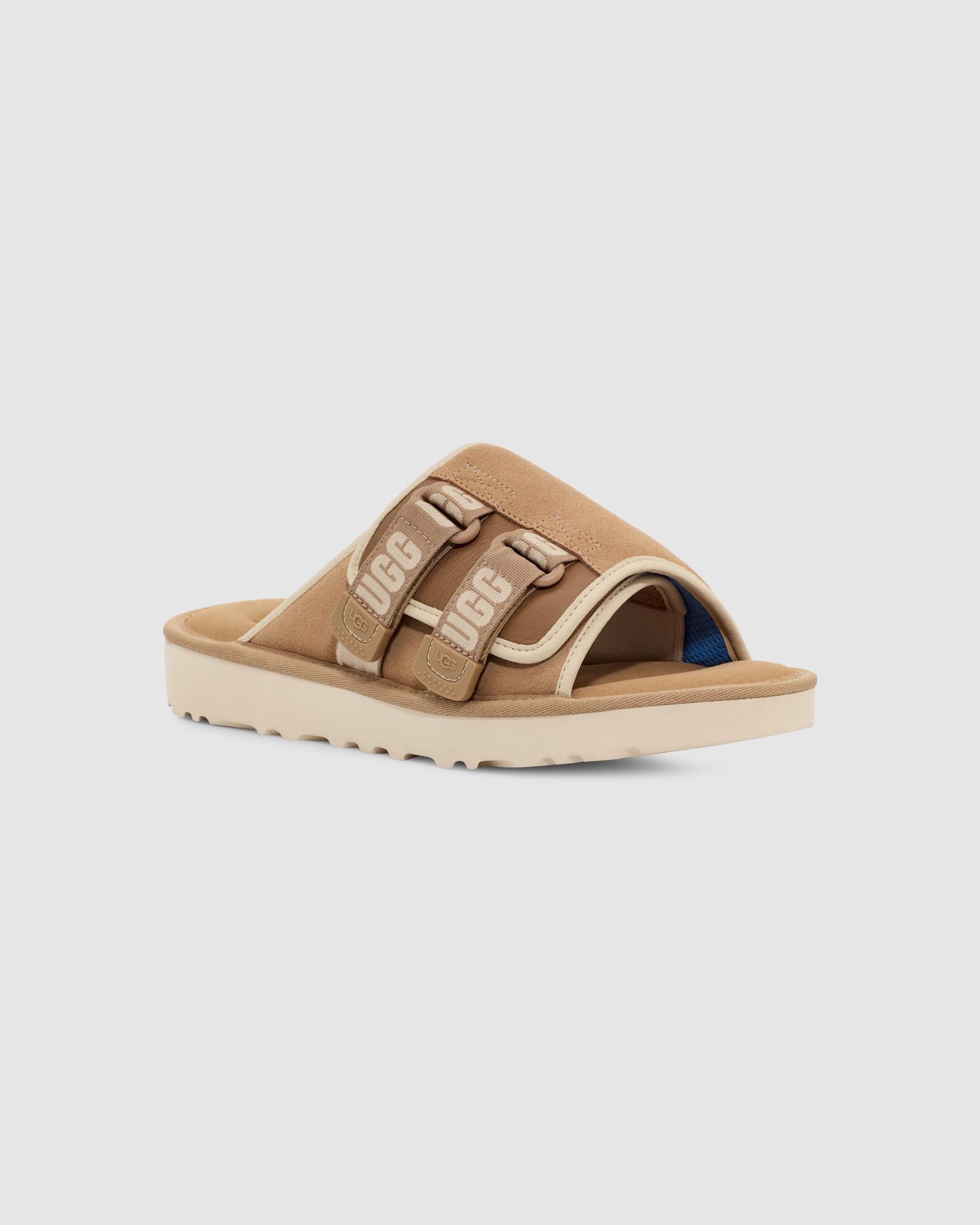 Men's Goldencoast Strap Sand Santorini Slide | UGG