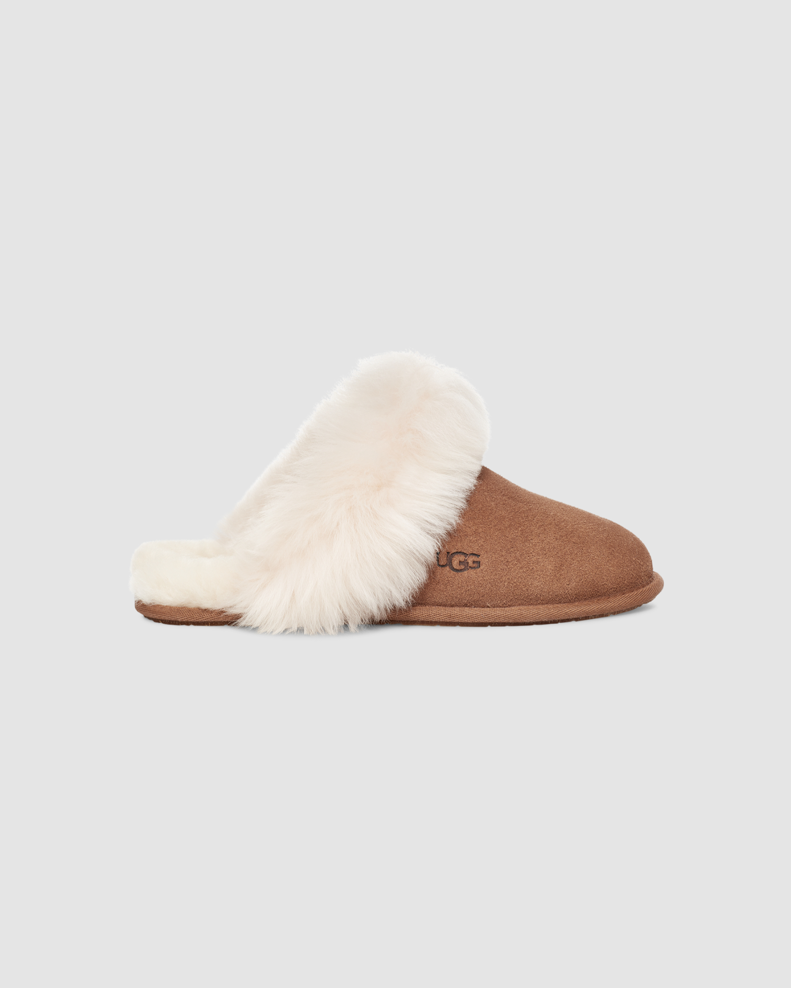 Outlet UGG Scuff Sis Fluffy Black Shoes Slippers