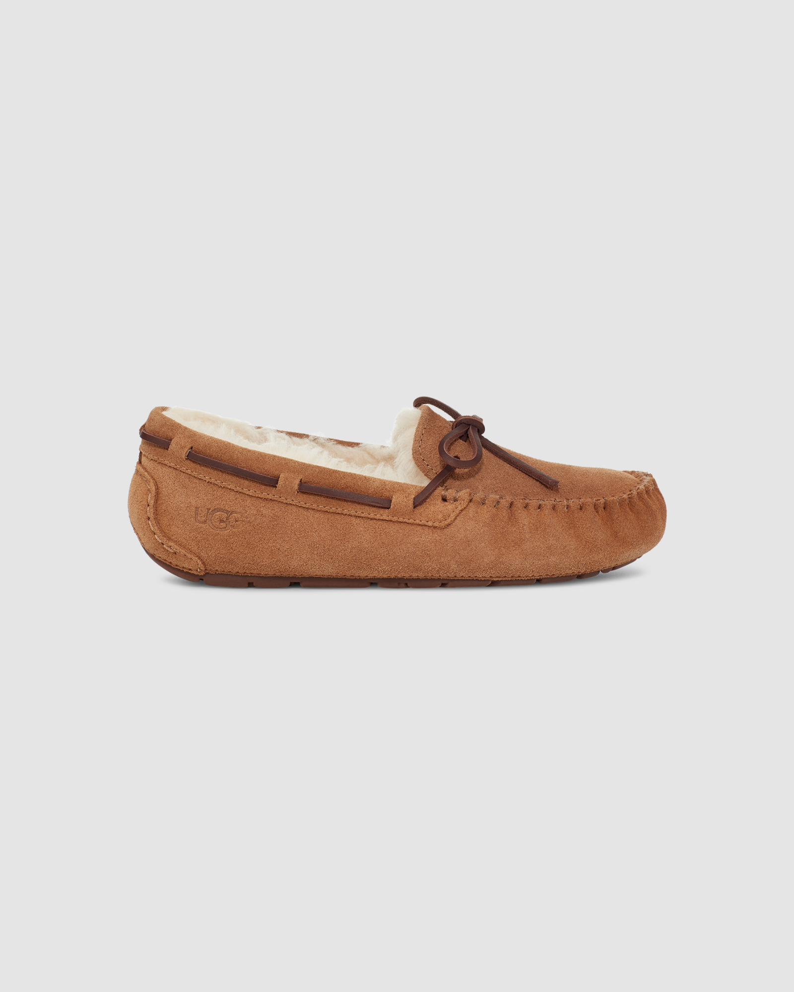 UGG men’s  Chestnut Suede Dakota Moccasin Slippers UGG Australia for Women: Dakota Moccasin 5612 CHE - Shiekh main image 2