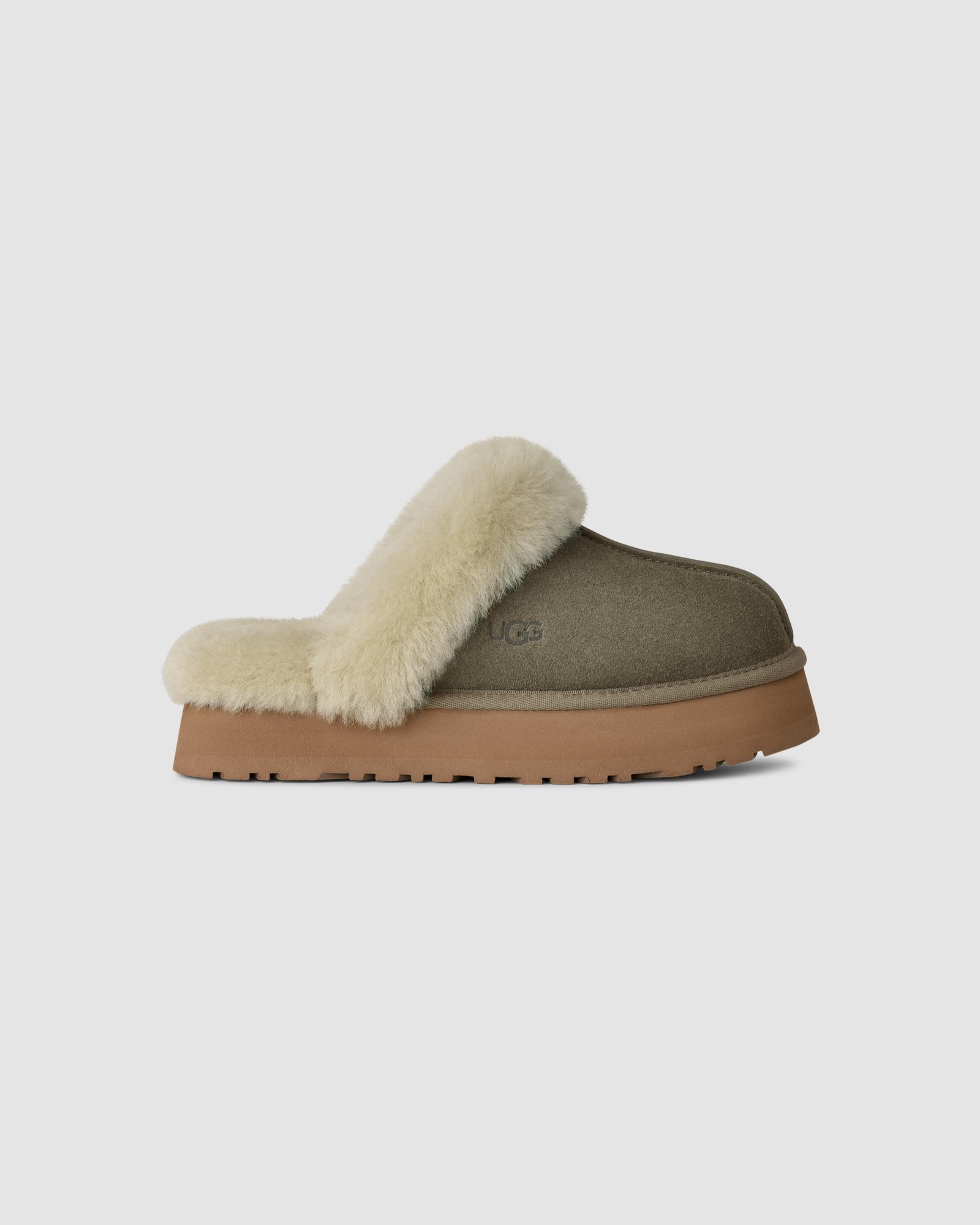 UGG ❤︎DISQUETTE ❤︎ アグ　厚底❤︎ 1122550 UGG Womens Disquette Slipper Chestnut - 1122550-CHE CHESTNUT