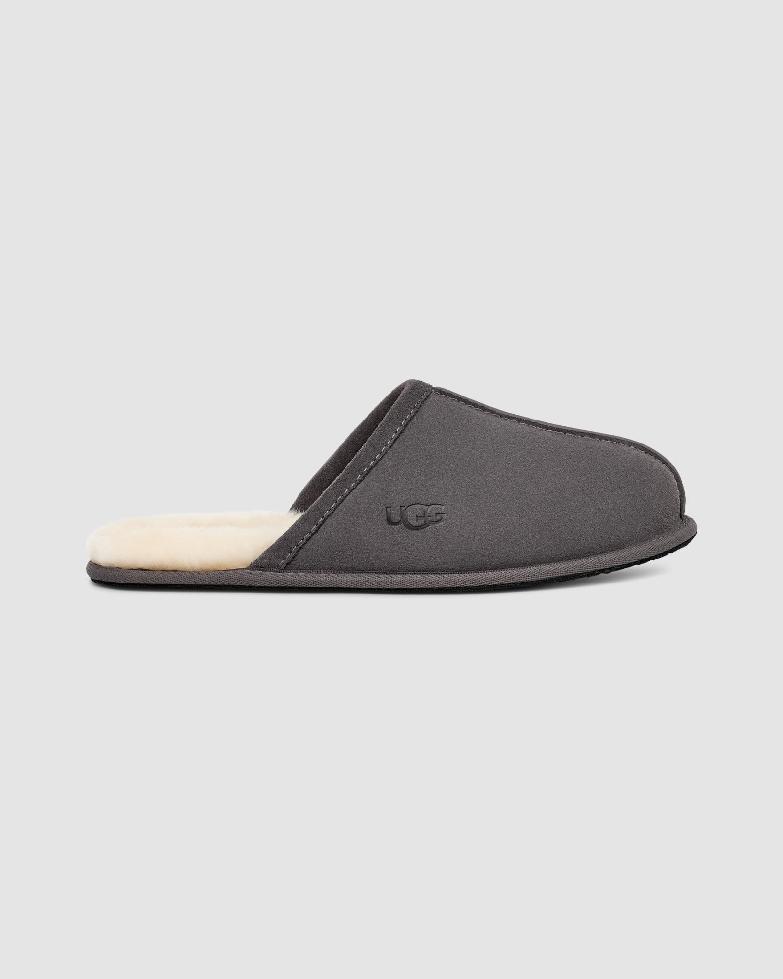 Men s Scuff Slipper in Dark Grey UGG