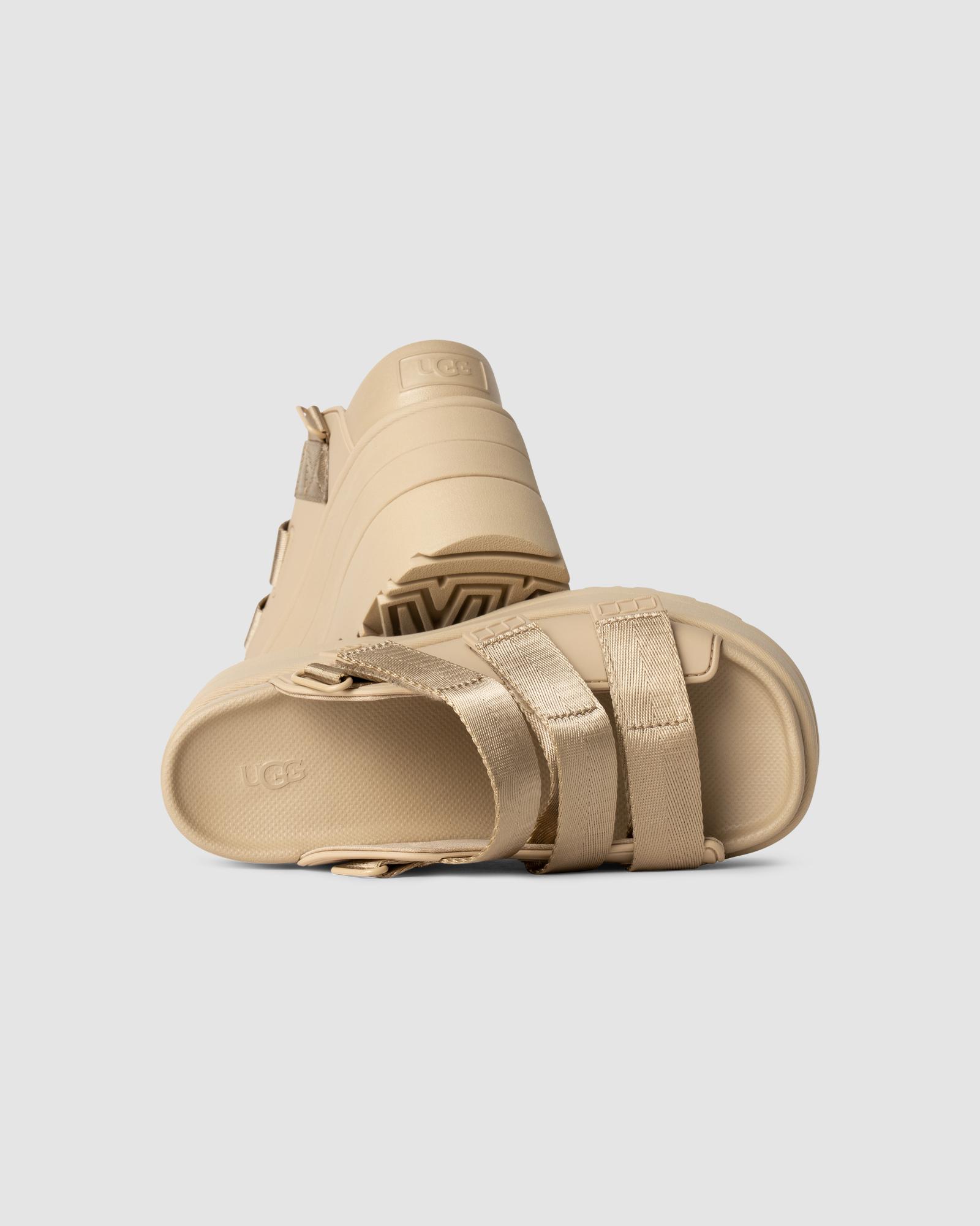 UGG GoldenRise Platform Sandals Mustard Seed (Women's