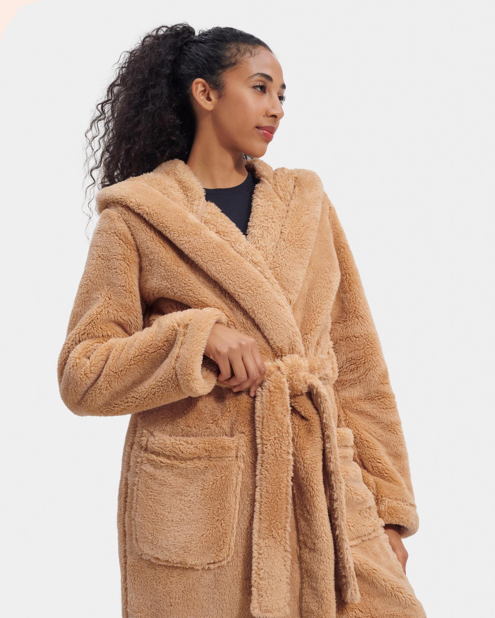 【UGG】Women's Aarti UGGfluff Print Robe Aarti UGGfluff Print Robe Oolong | UGG