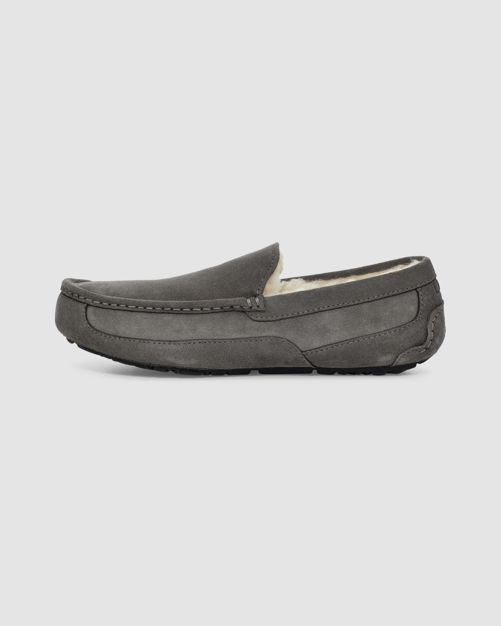 UGG Ascot Wool 27cm 新品未使用 アスコット 灰色 Men's Ascot Slipper in Grey | UGG