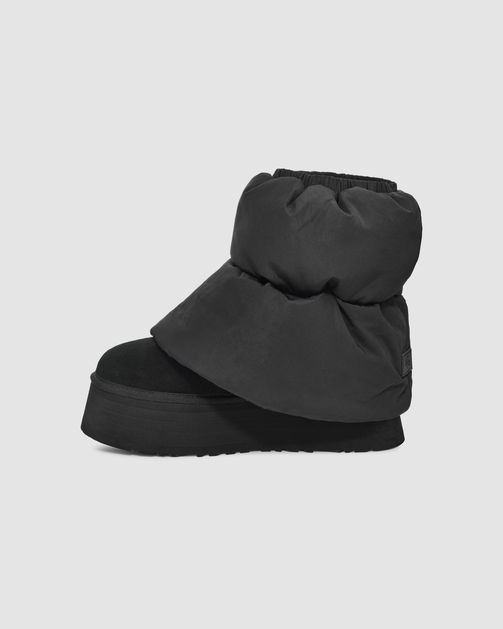☆人気☆【UGG】☆UGG W Classic Dipper Boots☆Black☆ Womens UGG Classic Dipper Platform Boot - Black Suede, Size