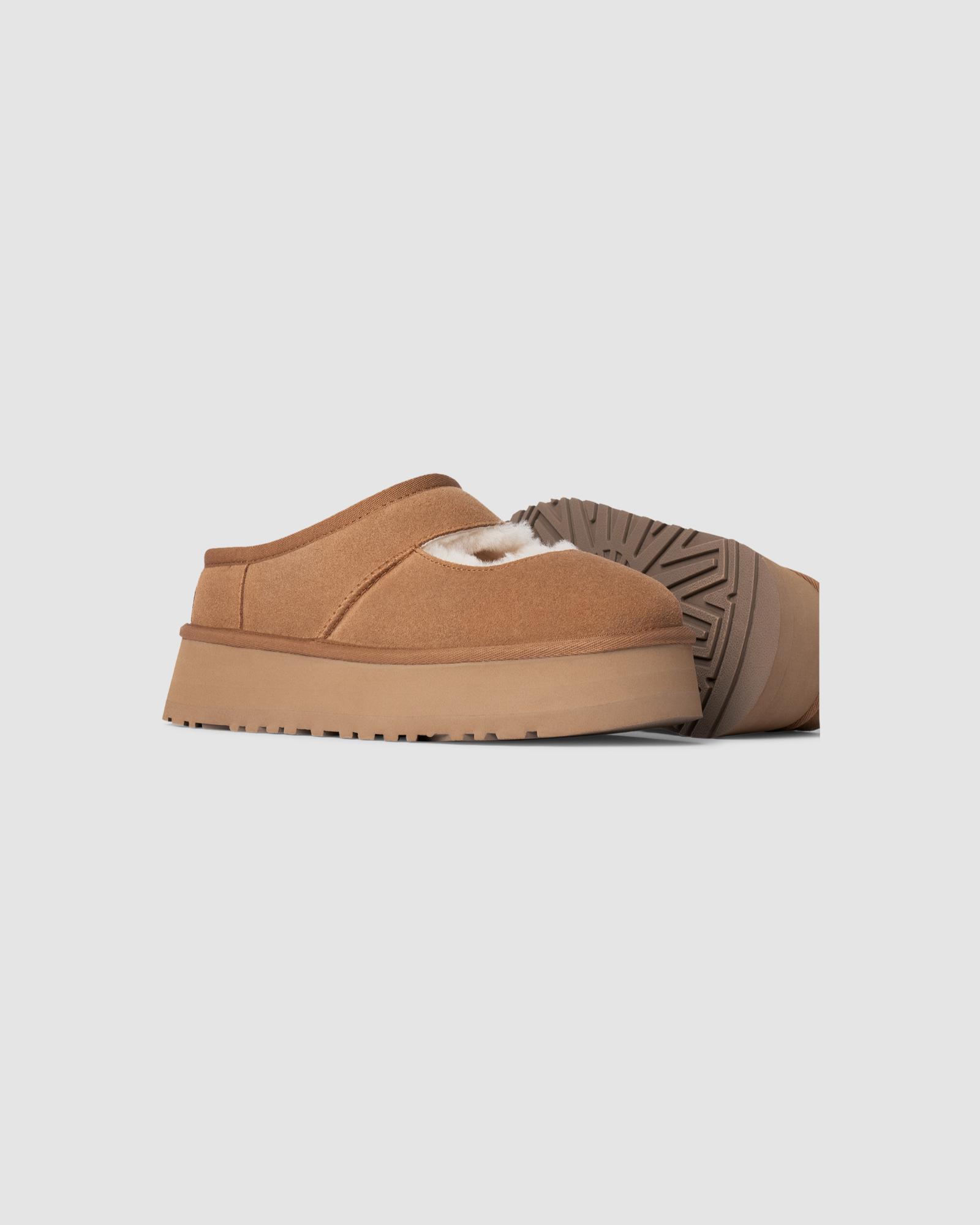 サンダル・ミュール UGG W Bea Mary Jane Mules - UGG - Leather - Brown W Bea Mary Jane Mules - UGG - Leather - Brown