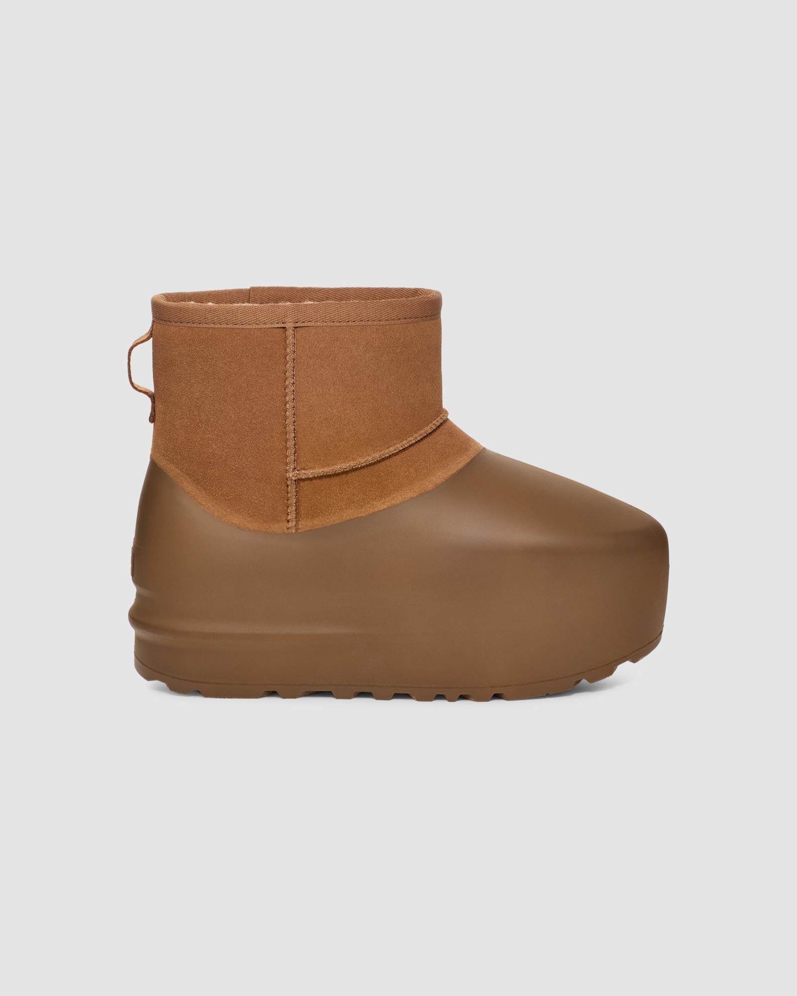 Women's Classic Mini Pumped Molded Boot in Chestnut | Women's
