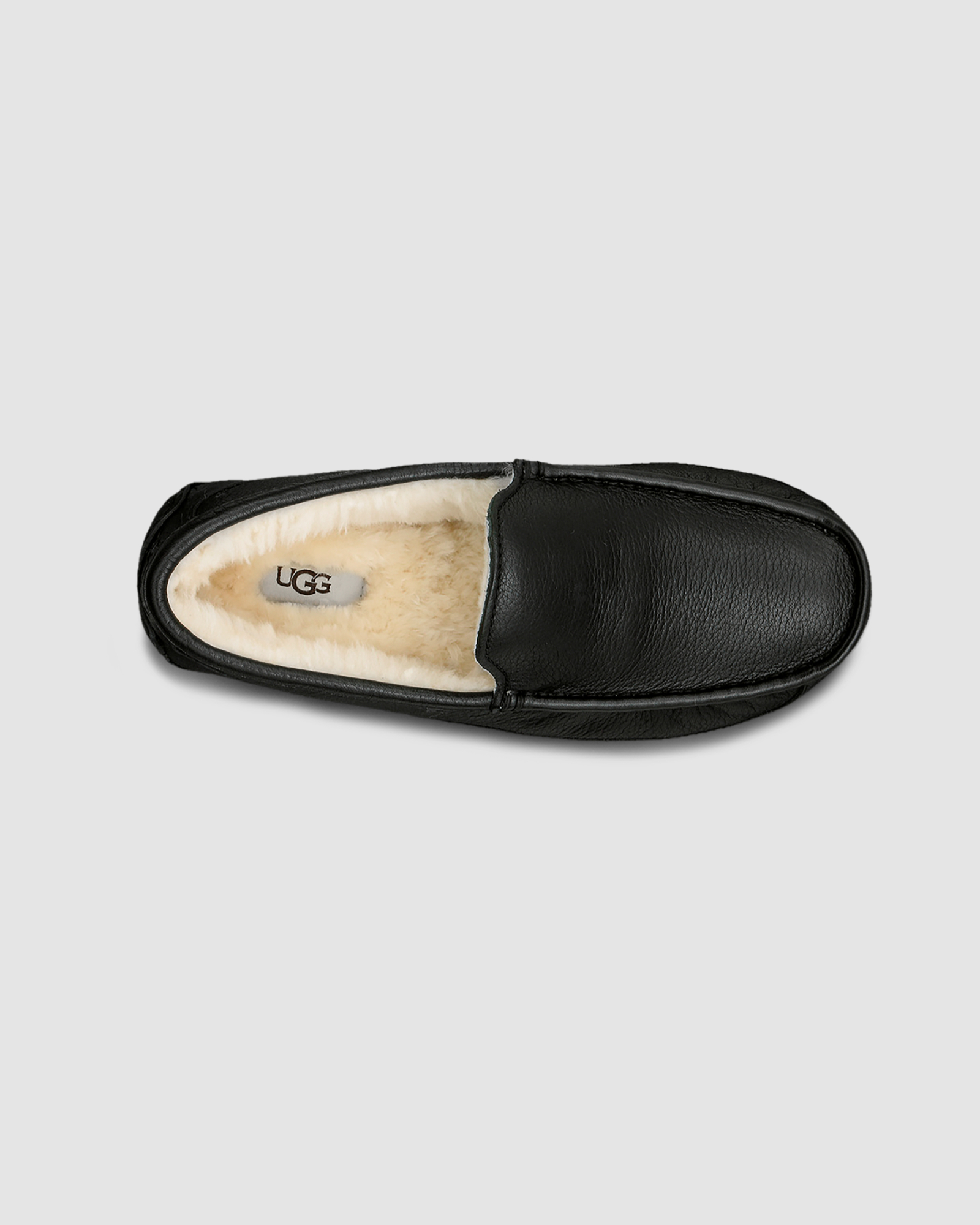 UGG ASCOT モカシン 27cm ブラック Ascot Black | UGG
