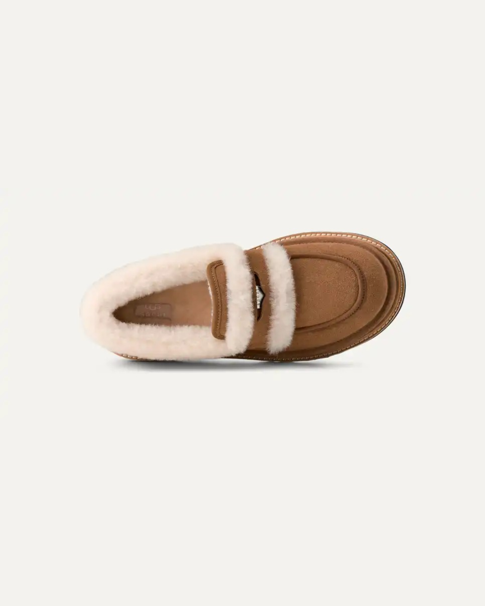 靴 39 25cm UGG sacai Loafer Camel Chestnut SACAI | WOMEN'S UGG LOAFERS