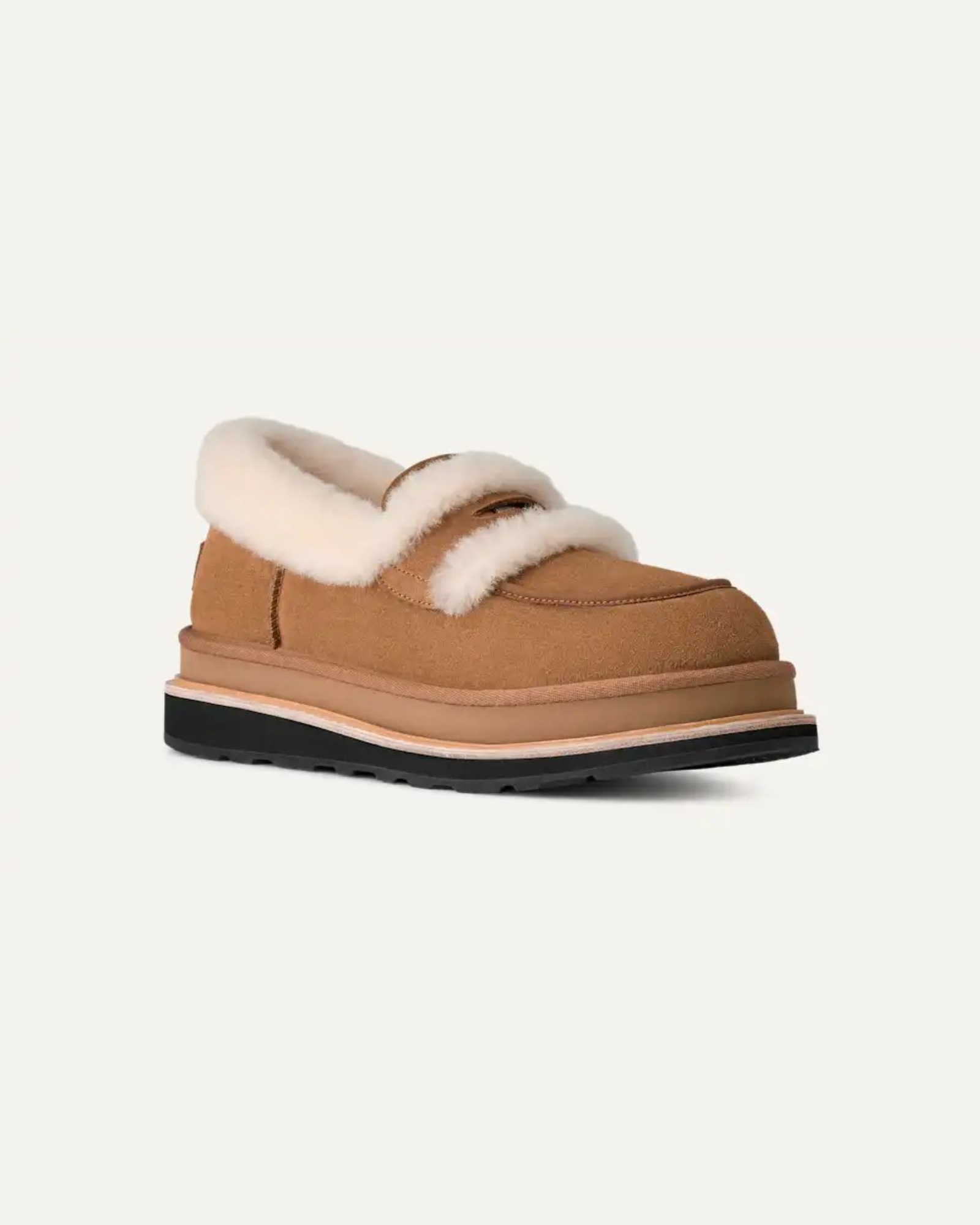 24cm sacai × UGG Loafer Chestnut ローファー Ugg UGG SACAI LOAFER $343.98 USD - Biffi Boutiques