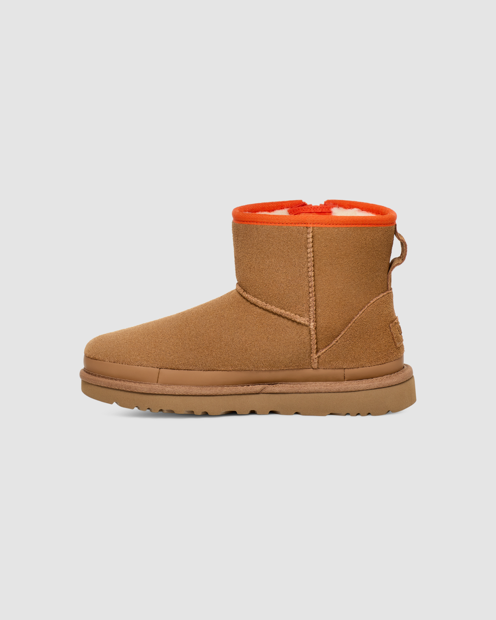 Classic Mini Zipper Tape Logo Burnt Olive | UGG