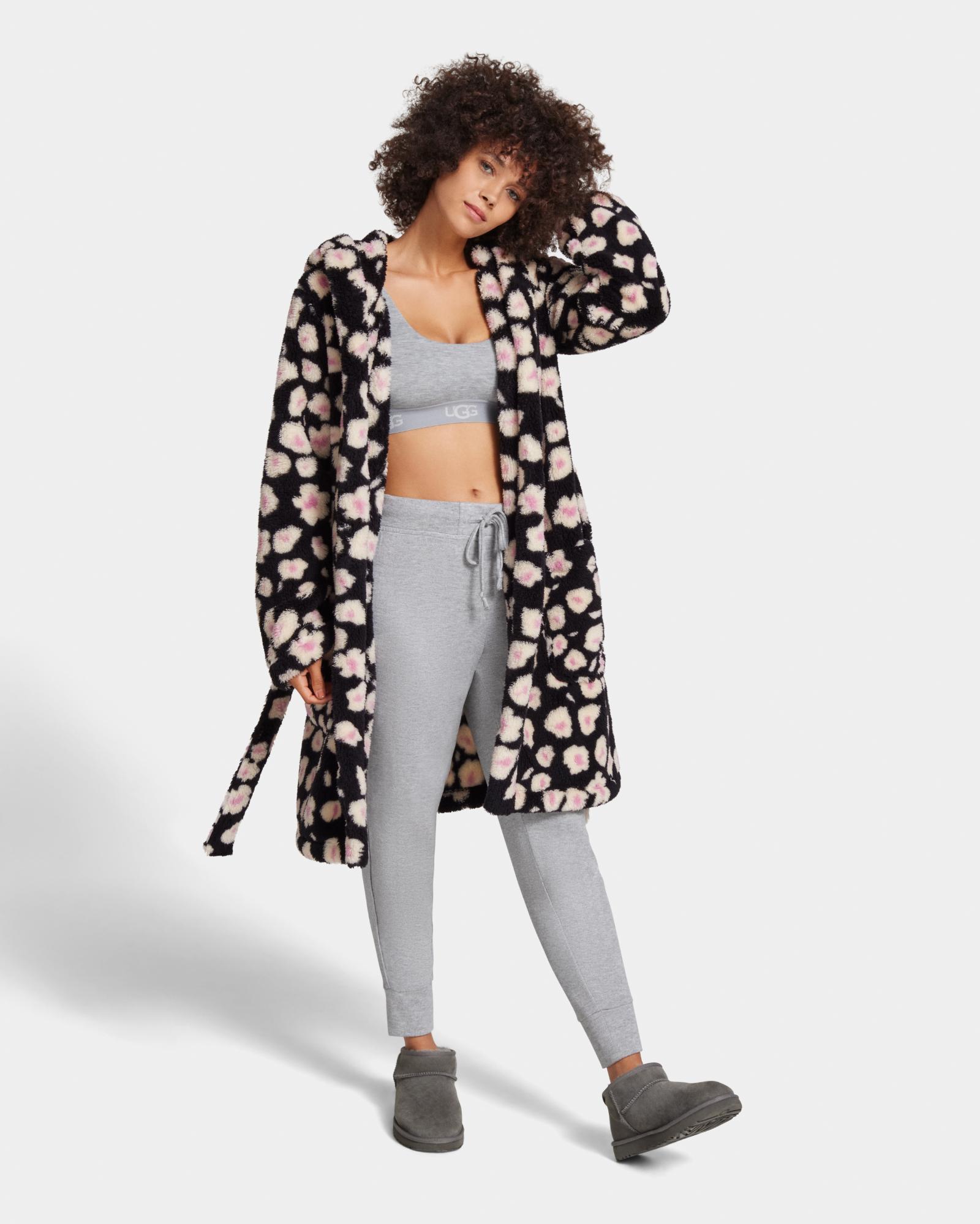 Aarti UGGfluff Print Robe Oolong | UGG